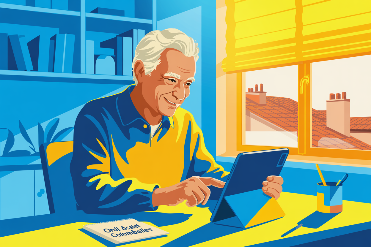 Assistance informatique pour seniors à Colombelles