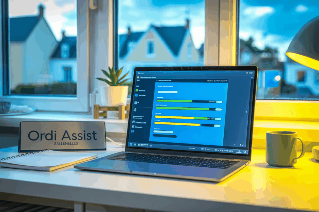 Service informatique PC à domicile à Sallenelles : installez vos pilotes, sécurisez et optimisez votre système avec ORDI ASSIST, simplement, chez vous.