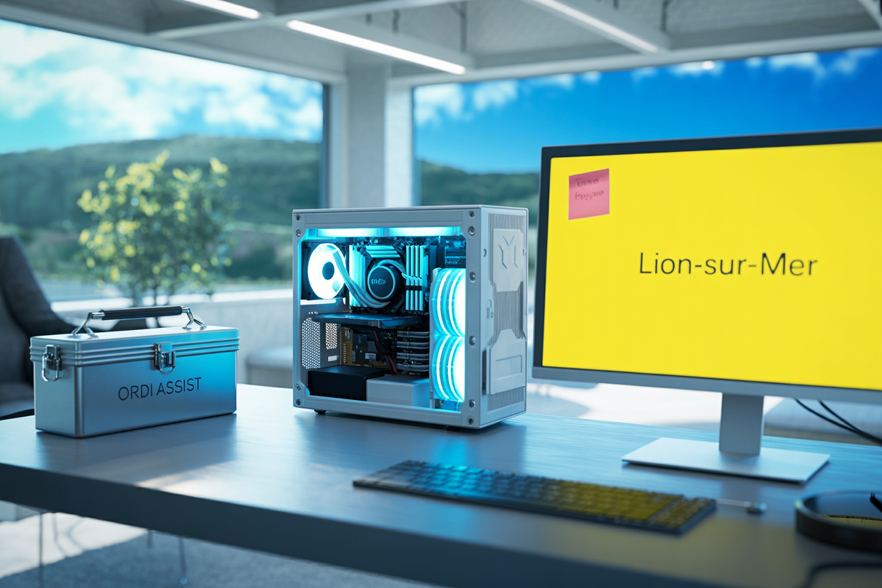 Dépannage informatique à Lion-sur-Mer