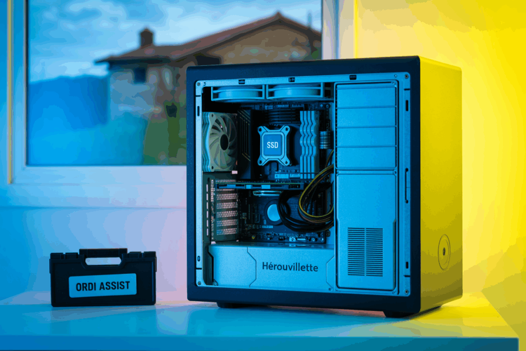Ordinateur bloqué à Hérouvillette ? ORDI ASSIST répare votre PC à domicile, rapidement et sans stress. Profitez d’un dépannage informatique local et efficace.